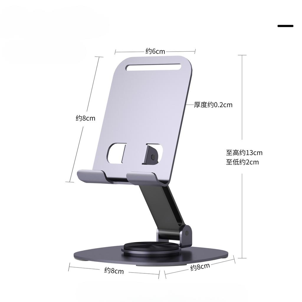Rotating Table Stand, A Must-Have For Binge-Watching Tv Shows And Working On The Desktop, With Multi-Angle Adjustment For Ultimate Convenience