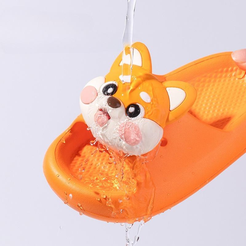 Anti-slip Shoes for Boys and Girls, Thick-soled, Cute Indoor Slippers