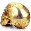 Skull Accessories Gold Skull Bank Cute Skull Decor Halloween Decoration Money Storage Home Decor Item Golden 1Pcs - DSW
