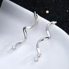 Lindon Copper Alloy Zircon Earrings Drop Earrings For Women Wedding Party Gifts