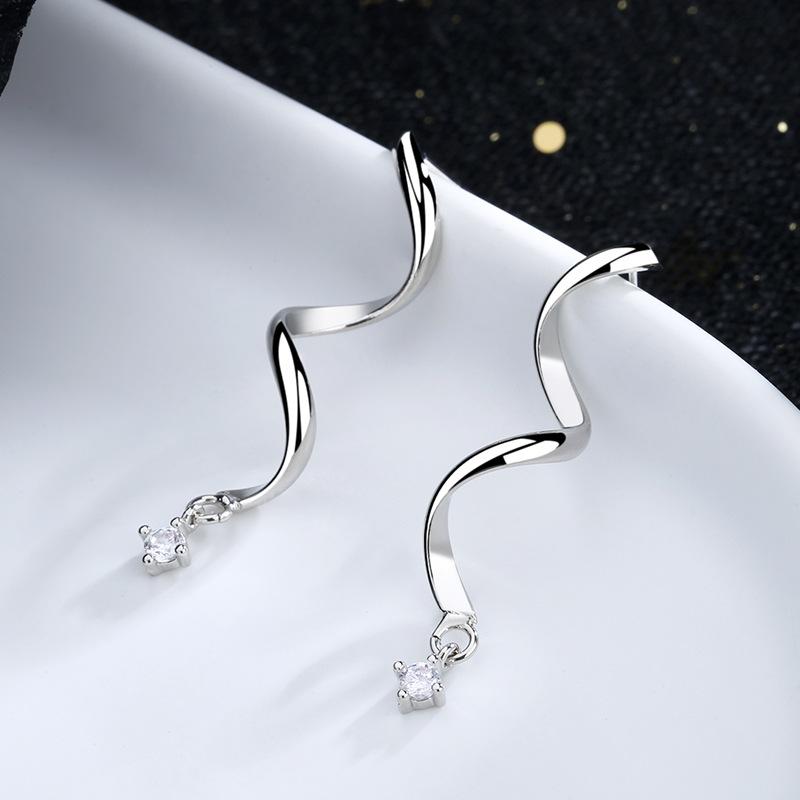 Lindon Copper Alloy Zircon Earrings Drop Earrings For Women Wedding Party Gifts