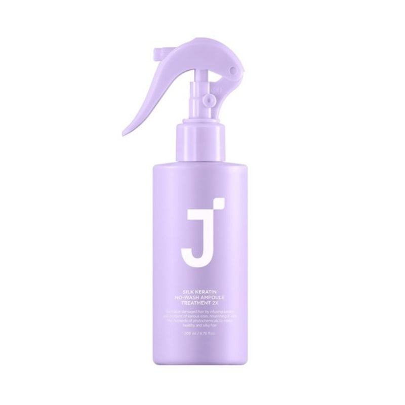 JSOOP Silk Keratin No-Wash Ampoule Hair Treatment 2X 200ml*1Pc/2Pcs 1Pc