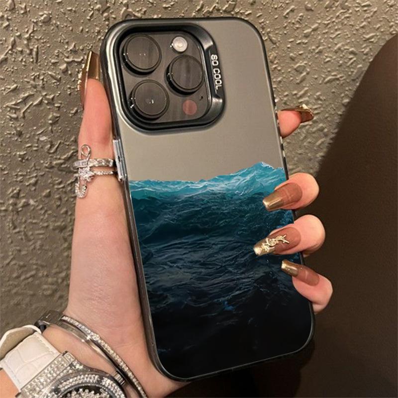 Case for Samsung Galaxy S25 S23 Ultra S24 S22Plus FE A52 A54 A34 A53 A55 A35 A15 A16 A56 Colorful Mountain View Print Phone Case