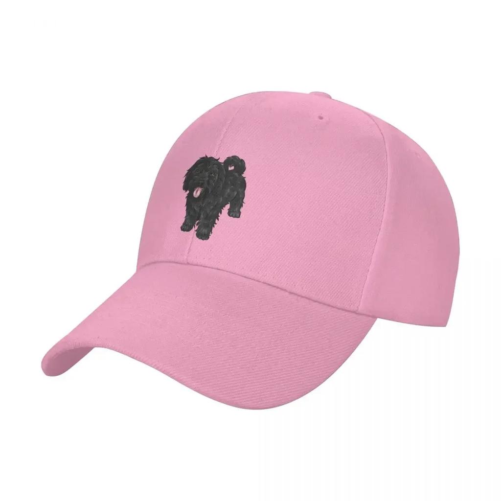 Süßer Cavapoo Schwarz Süßer Hund Kunst Baseballkappe Hüte Für Unisex Neu Im Hut Wild Ballkappe Sanft Unisex Hut Damen Strand Mode Unisexs