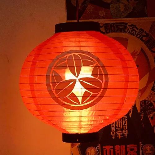 10/12 Inch Japanese Lantern Waterproof Festival Lanterns Wide Scope of Application Daily Durability Restaurant Pub House Decor