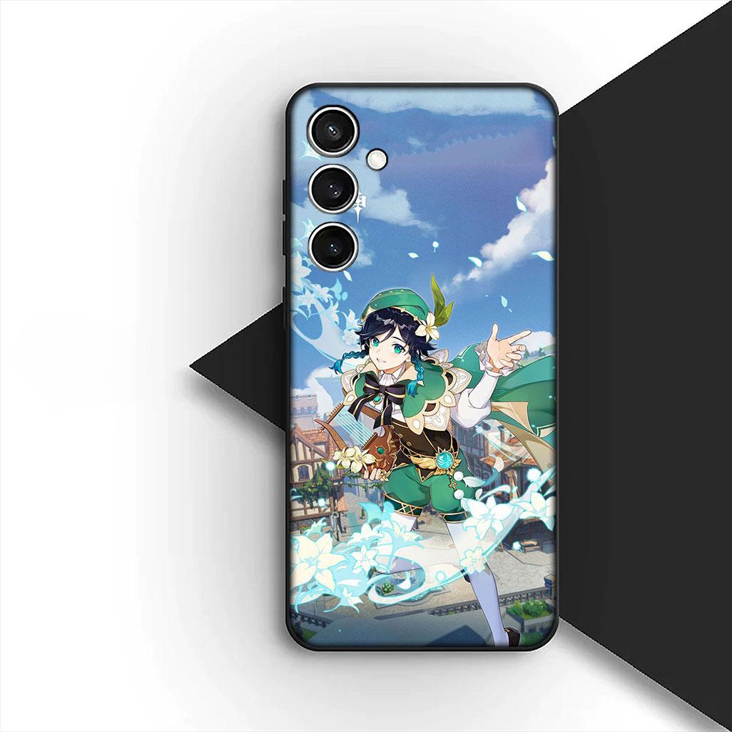 

for Motorola Moto G22 G23 G32 G53 G60 G13 G64 G20 G8 G9 Plus Power E13 E20 E32 Phone Cover Case Genshin Venti Impact Xiao Keqing Motorola Moto G20