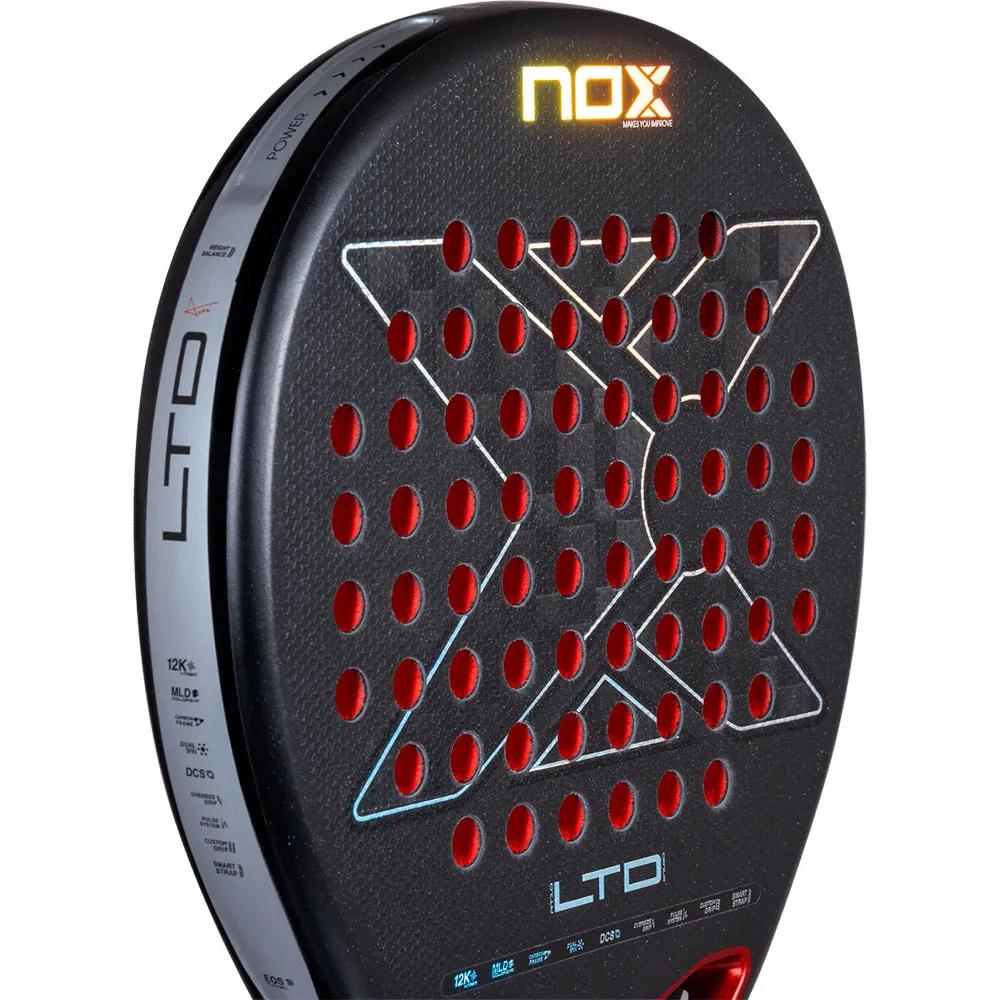 Nox at10 genius 12k extrem padel racket 100% carbon Silver