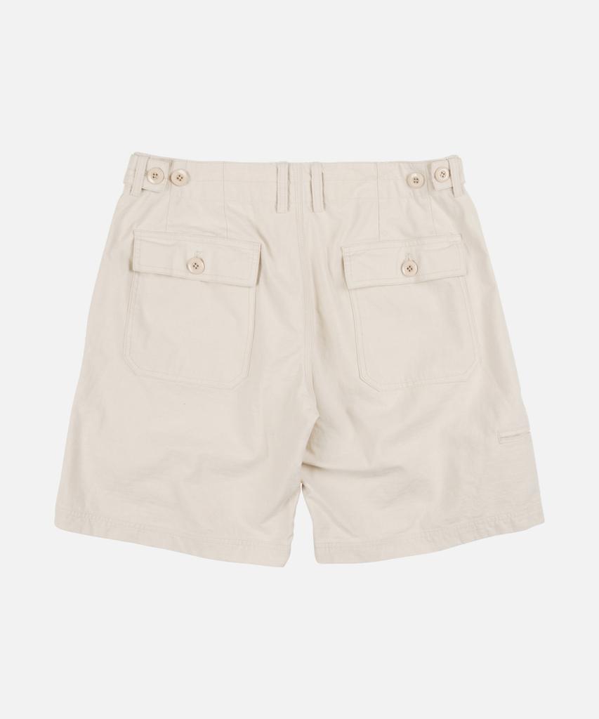 FRIZMWORKS Backsatin Essential Fatigue Shorts _ Cream
