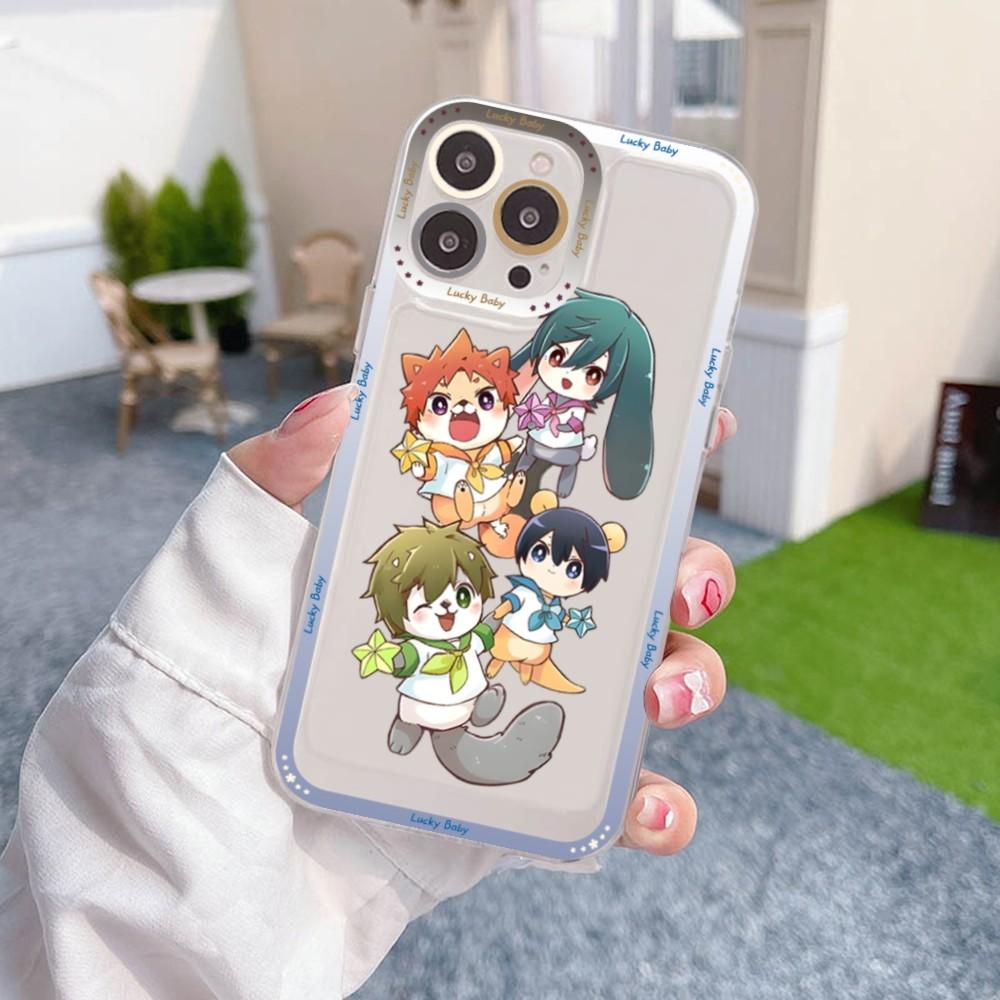Free anime Phone Case For Redmi 7 8 9 A For Redmi Note 5 7 8 9 10 11 Pro Max 4G 5G Funfas