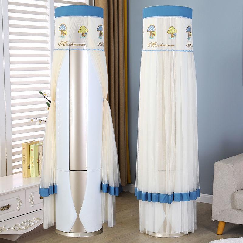 Stehende Klimaanlagenabdeckungen Mesh Universell Wohnzimmer Staubdicht Dekorative Abdeckung Anti-direktes Blasen Leicht zu Reinigen Schutz