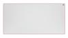 Odin ZeroGravity XXL Extended Gaming Mouse Pad XL Wide Stitched Edge Cloth Mouse Pad Stitching - 36"x18" White/Pink
