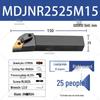 93° CNC Lathe Tool Holder for Outer Diameter Cutting - MDJNR/MDJNL Series