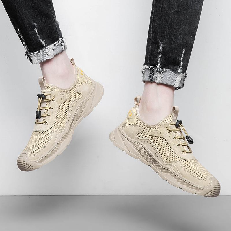 Fashion 2024 Men's Sneakers Comfortable Walking Sports Shoes for Men Lightweight Summer Breathable Casual Shoes Mocassins Driving Shoes