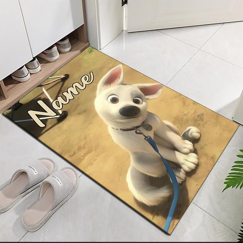 Custom Name Bolt Printed Carpet, for Office Chair Living Room Bedroom Kitchen Room Decor Gifts.