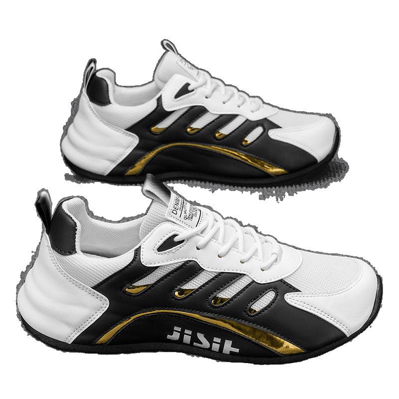 Men's Casual Single Shoes New Low-top Sports Shoes Versatile Men's Casual Shoes Comfortable Dad Shoes