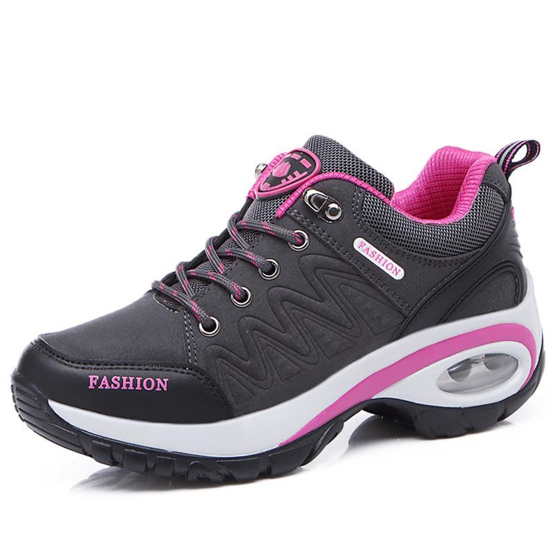 Frühling und Herbst neue Sport- und Freizeitschuhe dicke Sohle höhenverstellbar Stoßdämpfung Luftpolster Outdoorschuhe Reiseschuhe für Mütter