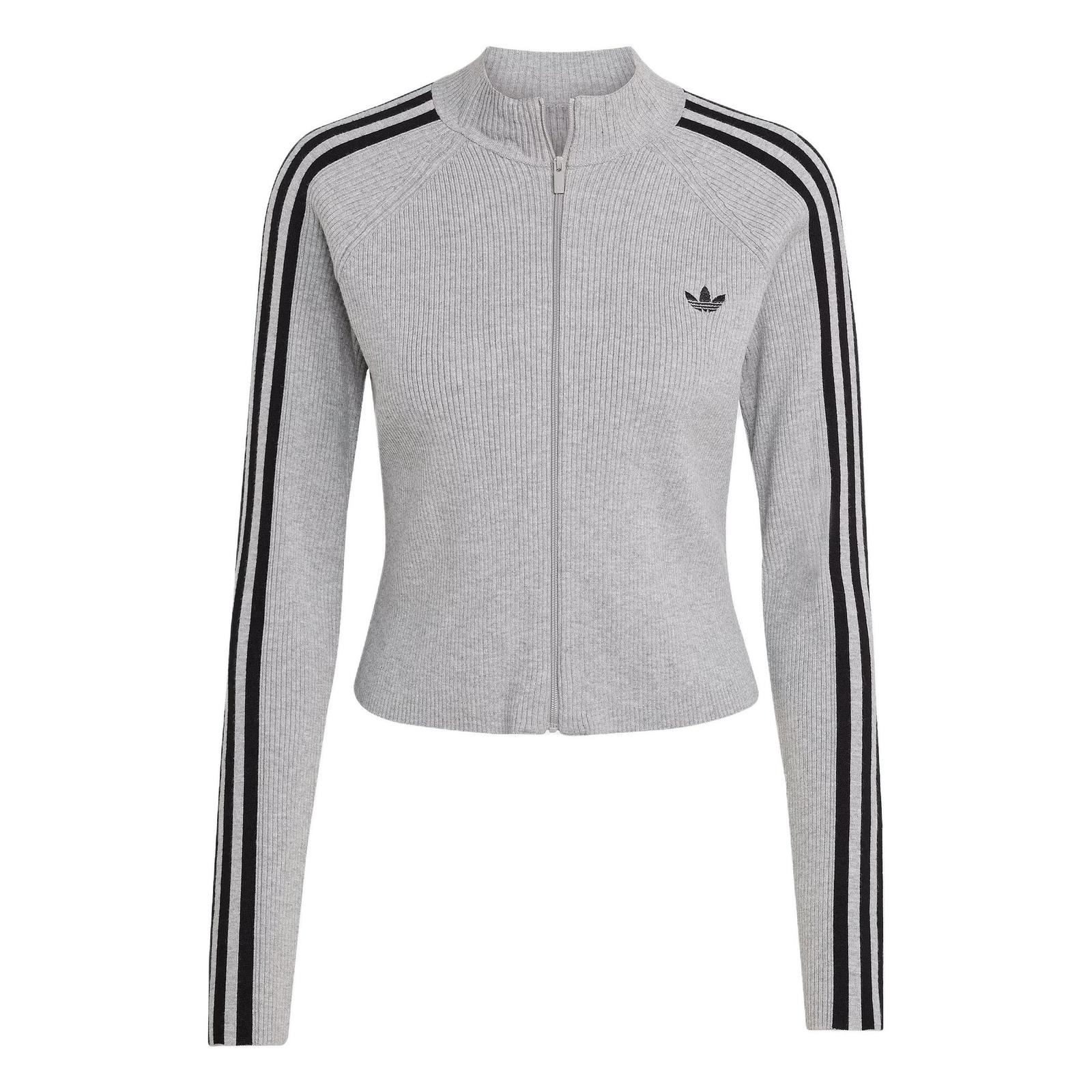 Adidas Originals ADICOLOR SLIM KNIT TRACK TOP Jacket Women s JZ0886 L