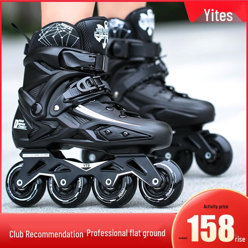 

Professional Inline and Ice Skates for Men and Women - Speed Skating and Roller Skating 42 чорний