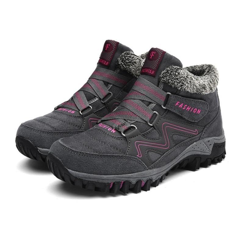 Zimní Dámské Pánské Kozačky Plyšové Voděodolné Tenisky Pro Ženy Horolezecké Lovecké boty Unisex Protiskluzové Běžné Kotníkové boty Sněhule