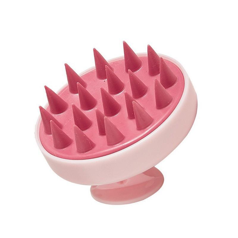 Silicone Shampoo Brush Head Scalp Massage Comb Hair Washing Comb Body Massage Brush Bath Shower Brush Salon Hairdressing Tool