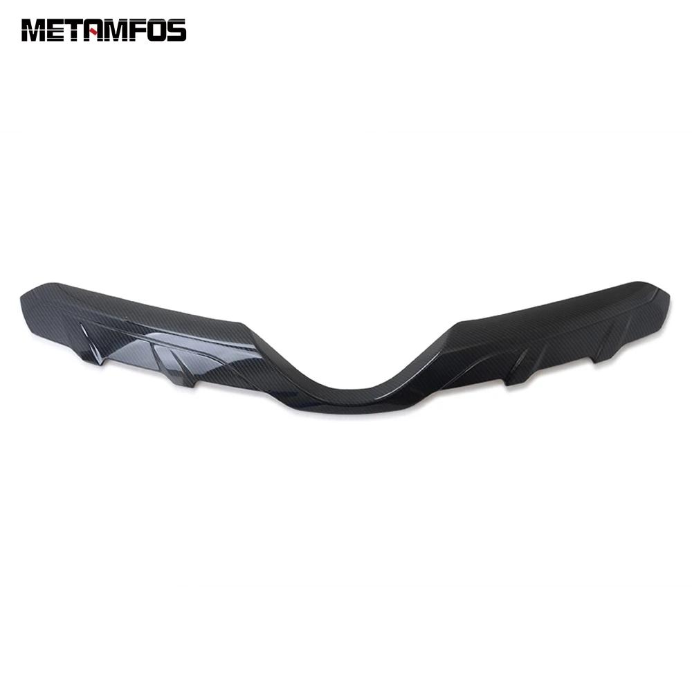 Front Mesh Center Grille Racing Grill Trim Sticker For Toyota C-HR CHR 2016 2017 2018  Carbon Fiber Accessories Car Styling