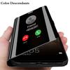 Flipové magnetické puzdro na telefón pre Samsung Galaxy A15 A25 A35 A55 5G Smart Mirror Case Etui Capa Coque Cover pre Samsung A05 A05S M55
