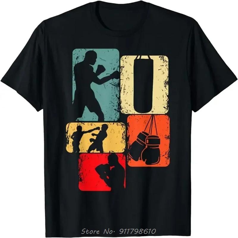 Boxing Lover Gym Boxer Kickboxing Kickboxer Enthusiast T-Shirt Unisex T Shirt Men Clothing Tees Hip Hop TShirt Streetwear