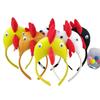 Child Kids Adult Chicken Chick Headband Animal Cosplay Props Birthday Gift Party Costume Carnival Halloween Christmas