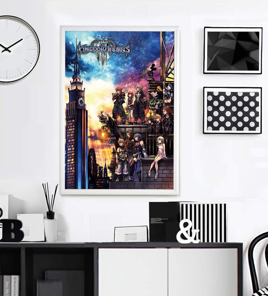 Puzzle Tenyo v 1000dílné skládačce Disney Kingdom Hearts III. Dodává se s lepidlem a špachtlí. Součástí je servisní karta [Vyrobeno v Japonsku]. (Rozměr 51 x 73,5 cm) D-1000-037