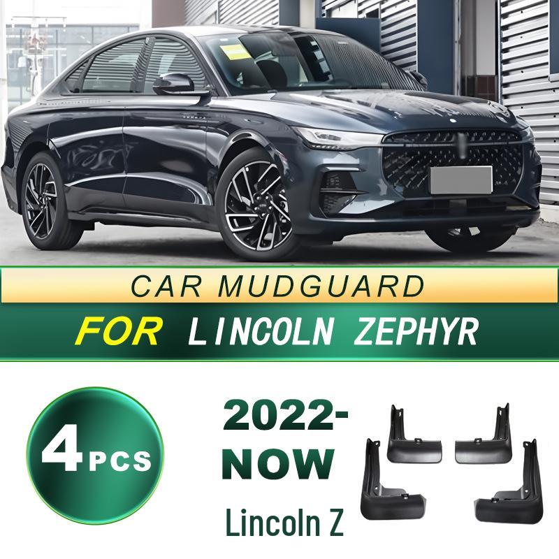 22-NOW Lincoln Z Car Soft Rubber Mud Flaps - Easy Install Upgrade Accessories