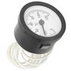 Bimetal Thermometer Gauge with Tube Small Size Accurate Round Type Portable Temperature Gauge
