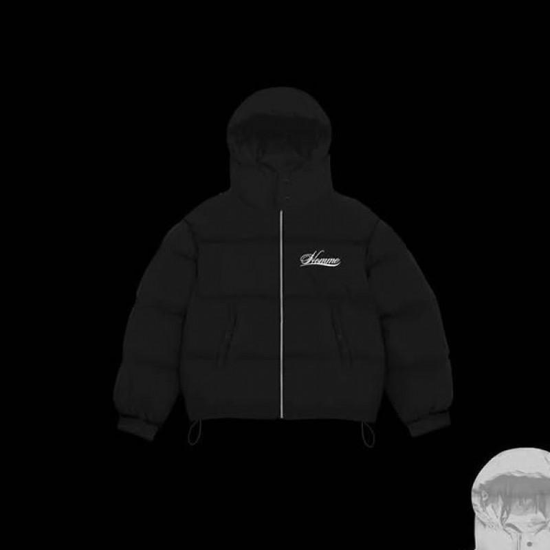 Winter Hooded Cotton Puffer Jacket Men