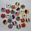 Autocollant Métal Drapeau National Voiture Chine États-Unis Allemagne France Royaume-Uni Italie Japon Vietnam Corée du Sud Autocollant Emblème Latéral