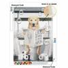 Funny Dog 5D Diamond Painting Full Round Drill Mosaic Diamond Embroidery Live Like Someone Left The Gate Open Cross Stitch Kits Home Decor