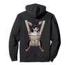 Black Chihuahua Dog Carrying Carrier Hoodie