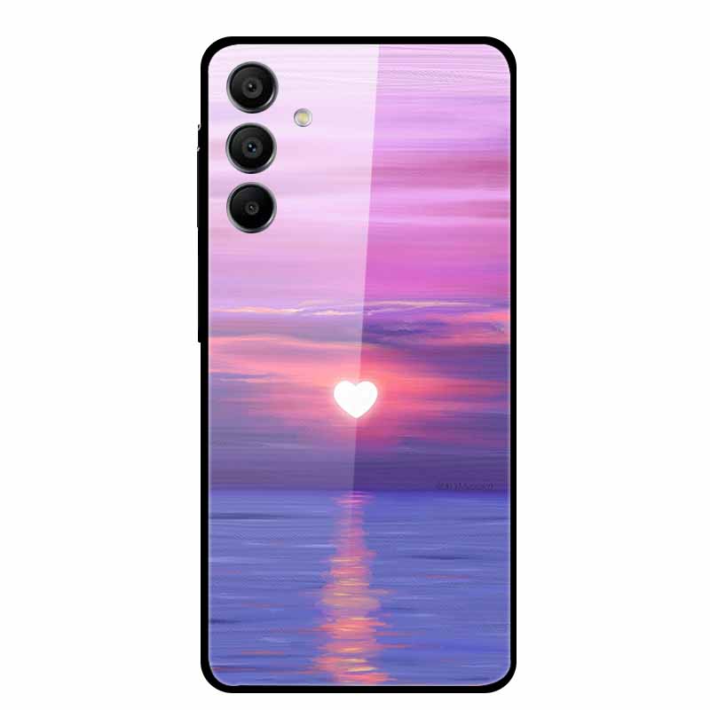 For Samsung A16 5G Case Back Hard New Cover for Samsung Galaxy A 16 SM-A166B Tempered Glass Case Funda Cool Designed Girls Capa