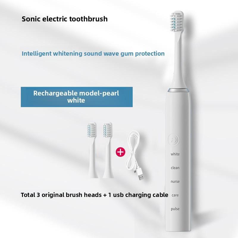 Electric Toothbrush Adult Sonic Scrubber Wireless Charging Scrubber Gifts Electric Toothbrush