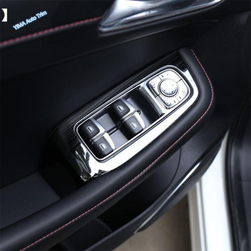 Car Interior Door Armrest Window Lift Switch Button Panel Decoration Cover Trim For MG HS / HS Plug-in  - 2024 Accessories