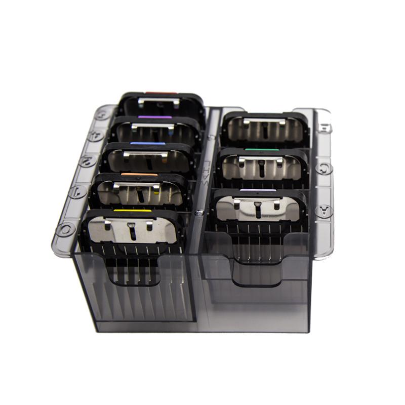 8 Piece Stainless Steel Pet Grooming Comb Attachment Set Suitable for A5 Type Knives Adapters Animal Limit Comb for Grooming