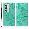 For Xiaomi Redmi 15 5G (Global) (169mm) Wallet Case Floral Butterfly Imprinted Leather Phone Cover Stand