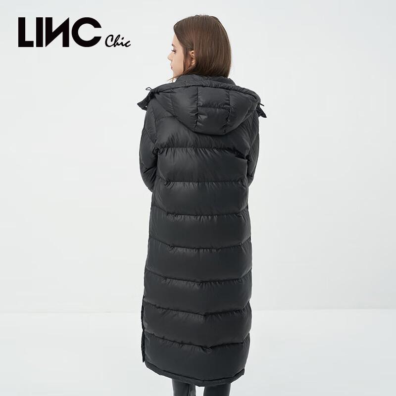 Jinyujie Women's Winter Urban Loose Fit Long Down Puffer Jacket