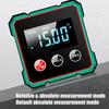 Digital Angle Finder Magnetic Degree Finder Cube Electronic Protractor Woodworking Measuring Tool Leveler Tool for Enhanced