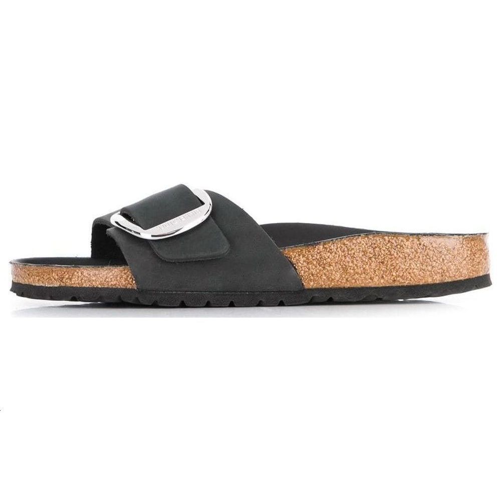 Birkenstock Универсальные Повседневные Резиновая Подошва Нескользящие Шлепанцы Женские Сандалии Черный 1006523 39