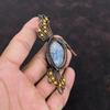 Pietersite Pendant Copper Wire Wrapped Gemstone Jewelry Handmade Pendants Pietersite Jewelry Copper Wire Wrap Pendant Bird Pendant For Gift