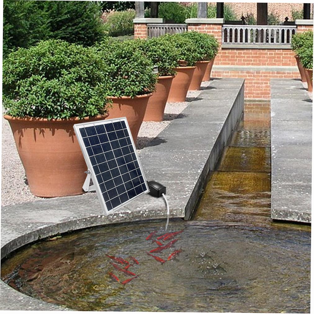 Solar Oxygen Pump Fish Tank Oxygenator Aquarium Oxygen Aerator Pond Aerator Air Pump Fishing Aerator Aquarium Airpump