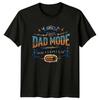 Papa Mode Activated On Herren T Shirt Diy Vatertag Geschenk Fr Ihn Vintage Versatile Streetwear Fashion Stretched Homme