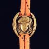 Decorative Goddess Pendant Paracord Lanyard Charm Copper Metal Decorative Keyring Bead Accessories for Tactical Gear