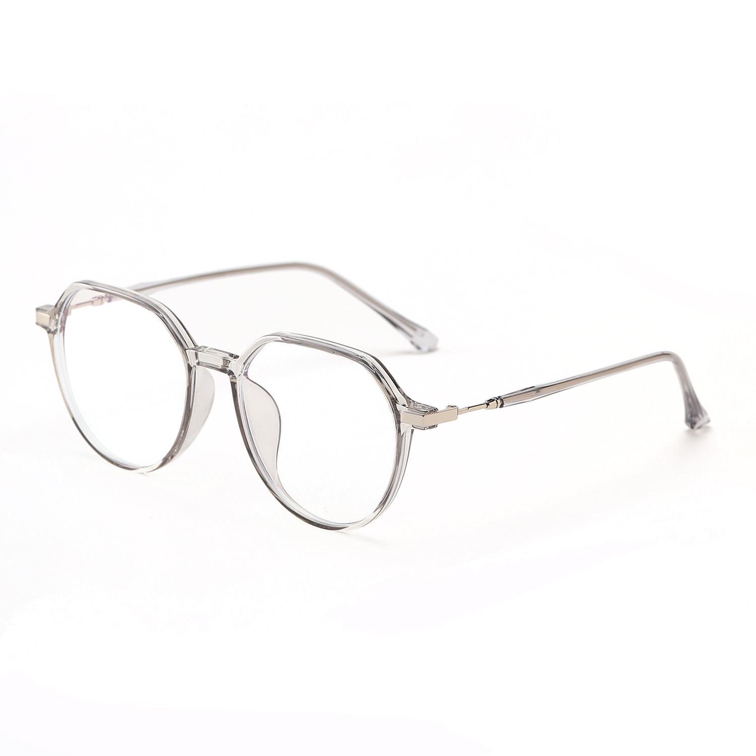 

Xunge TR75203 Овальные прозрачные студенческие очки с плоскими линзами из TR90