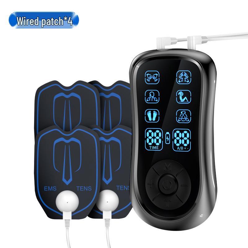 

EMS Умный Пульс TENS Портативный Шейный Массажер - Многофункциональный Пластырь для Меридианной Терапии Russian