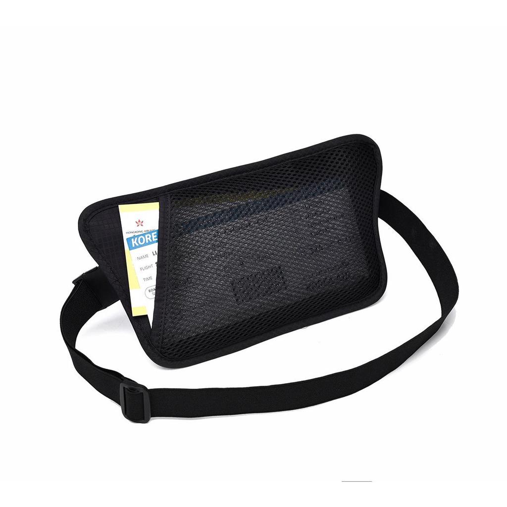 RFID Anti-Theft Passport & Phone Waist Bag for Travel, Tickets, Running & Sports